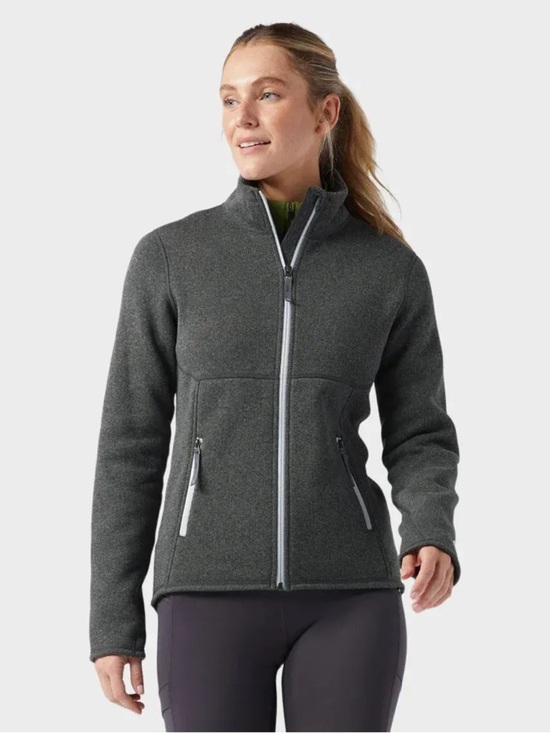 Stio Jackets & Blazers - NWT Stio Heather Gray Zip Up Fleece Jacket Sz M